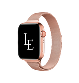 Apple Watch 42mm | Apple Watch (42/44/SE/45mm & Ultra) - L'Empiri™ Milanese Thin Loop - RoseGuld - DELUXECOVERS.DK