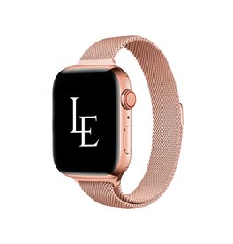Apple Watch 42mm | Apple Watch (42/44/SE/45/46/49mm) - L'Empiri™ Milanese Thin Loop - RoseGuld - DELUXECOVERS.DK