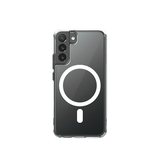 Samsung Galaxy S25 Plus | Samsung Galaxy S25 Plus - DeLX™ MagSafe Silikone Cover - Gennemsigtig - DELUXECOVERS.DK