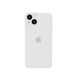 iPhone 15 Plus | <AAA>iPhone 15 Plus - Ultratynd Matte Series Cover V.2.0 - Hvid/Klar - DELUXECOVERS.DK