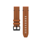 QUICKFIT | Garmin 22mm - L'Empiri™ Stocky Læder Rem - Brun - DELUXECOVERS.DK