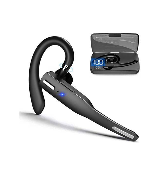 Bluetooth Øresnegl | Bluetooth headset til opkald – opladningsetui – NX-Tech™ - DELUXECOVERS.DK