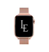 Apple Watch 42mm | Apple Watch (42/44/SE/45/46/49mm) - L'Empiri™ Milanese Thin Loop - RoseGuld - DELUXECOVERS.DK