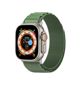 Apple Watch 42mm | Apple Watch (42/44/SE/45mm & Ultra) - L'Empiri™ Nylon Shift Rem - Grøn - DELUXECOVERS.DK