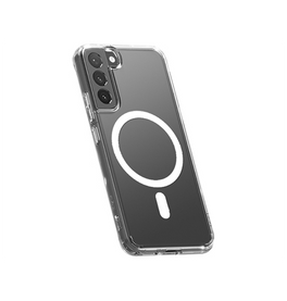 Samsung Galaxy S25 Plus | Samsung Galaxy S25 Plus - DeLX™ MagSafe Silikone Cover - Gennemsigtig - DELUXECOVERS.DK