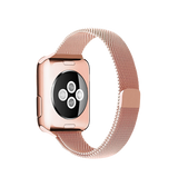 Apple Watch 42mm | Apple Watch (42/44/SE/45/46/49mm) - L'Empiri™ Milanese Thin Loop - RoseGuld - DELUXECOVERS.DK