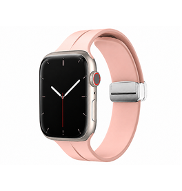 Apple Watch 38-42mm | Apple Watch (38/40/SE/41/42mm) - S-Line™ Silikone Rem - Pink - DELUXECOVERS.DK