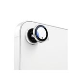 iPhone Beskyttelsesglas | iPhone 17e / 16e - NTJO™ 9H Kamera Linse Beskyttelsesglas - Sølv - DELUXECOVERS.DK