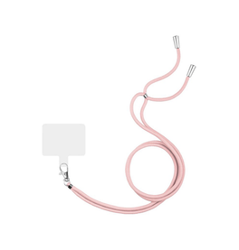 Tilbehør | Nylon Snor / Strop til Mobil & iPhone - Pink - DELUXECOVERS.DK