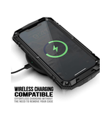 iPhone 16e | <AAA>iPhone 16e - R-JUST™ Safeguard Vandtæt 360° Cover - Sort - DELUXECOVERS.DK