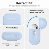 Airpods Pro 3 | AirPods Pro 3 | AhaStyle® Silikone Cover Med Strop - Blå - DELUXECOVERS.DK