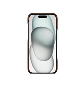 iPhone 17e / 16e | iPhone 17e / 16e - DeLX® Læder Cover - MagSafe Kompatibel – Brun - DELUXECOVERS.DK
