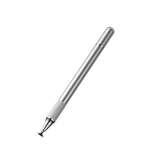 Stylus Pen | Baseus® Dynamic 2-i-1 Stylus Pen til iPad & Tablet - Sølv - DELUXECOVERS.DK