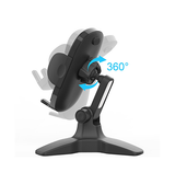 Mobilholder | NX-Tech™ | 360° Mobilholder / Stander - Sort - DELUXECOVERS.DK