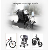 Mobilholdere til Cykel | Silikone Cykelholder til Mobil - Op til 6,8" - FLOVEME™ - DELUXECOVERS.DK