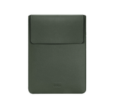 iPad 7/8/9 | iPad 10.2" 7/8/9 (2019/2020/2021) BUBM® - Vertigo Læder Sleeve / Cover - Mørkegrøn - DELUXECOVERS.DK