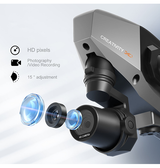 Drone | CREATIVITY-PRO™ - Fjernstyret Mini Drone - 4K - Wifi - Sort - DELUXECOVERS.DK