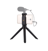 Tripod Mobilstativ m. Mikrofonholder – Sort – PULUZ™