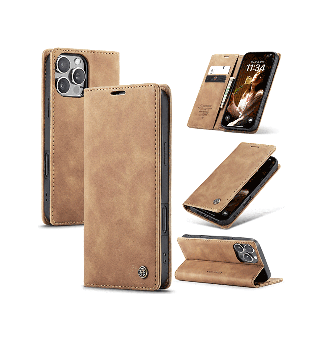 CaseMe™ Noble Læder Etui / Pung - DELUXECOVERS.DK
