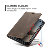 CaseMe™ Noble Læder Etui / Pung - DELUXECOVERS.DK