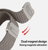 Apple Watch 38mm | Apple Watch (38/40/SE/41/42mm) - DUX DUCIS™ Interwoven Nylon Rem - Clay - DELUXECOVERS.DK