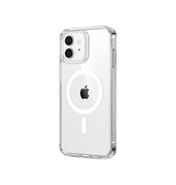 iPhone 12 - DeLX™ MagSafe Silikone Cover - Gennemsigtig