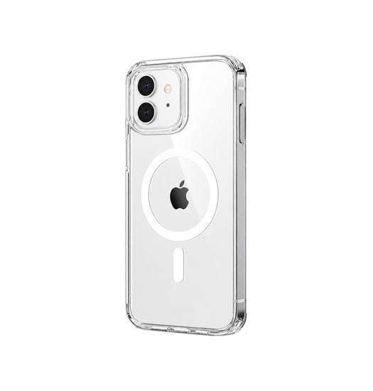 iPhone 12 - DeLX™ MagSafe Silikone Cover - Gennemsigtig