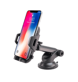 Mobilholder | DeLX™ Mobilholder med arm og sugekop - Sort - DELUXECOVERS.DK