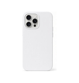 iPhone 15 Pro Max | iPhone 15 Pro Max - DeLX™ Pastel Silikone Cover - Hvid/Lysegrå - DELUXECOVERS.DK