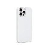 iPhone 15 Pro Max | iPhone 15 Pro Max - DeLX™ Pastel Silikone Cover - Hvid/Lysegrå - DELUXECOVERS.DK
