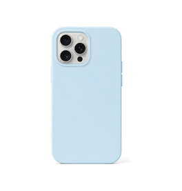 iPhone 15 Pro Max | iPhone 15 Pro Max - DeLX™ Pastel Silikone Cover - Mineral Blue - DELUXECOVERS.DK