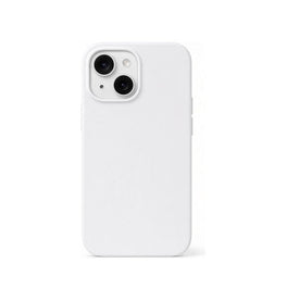 iPhone 13 - DeLX™ Pastel Silikone Cover - Hvid/Lysegrå