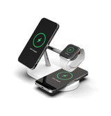 3-i-1 MagSafe Oplader til iPhone, Watch & AirPods - 15W - Hvid