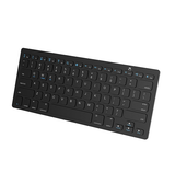 Tastatur | X5 Bluetooth Tastatur & Mus Kombo (Engelsk layout) - Sort - DELUXECOVERS.DK