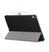 iPad Air 6 13" 2024 | iPad Air 13" (2024/2025/2026) - NX Design™ Smart Trifold PU Læder Cover - Sort - DELUXECOVERS.DK