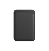 Mobil kortholder | DeLX™ - Læder Kortholder til iPhone Med MagSafe - Sort - DELUXECOVERS.DK