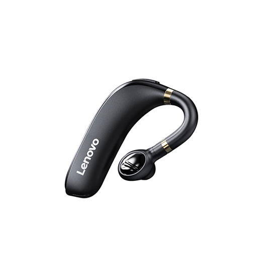 Lenovo™ | Håndfri Headset / Øresnegl m. Bluetooth 5.0 - Sort –