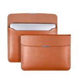 Macbook Sleeve | MacBook Pro 16" - L'Empiri™ Verona Læder Sleeve - Brun - DELUXECOVERS.DK