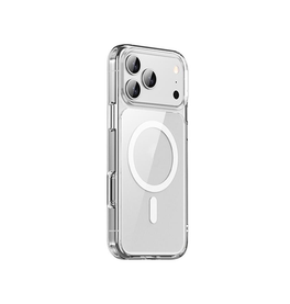 iPhone 17 Pro | iPhone 17 Pro - DeLX™ MagSafe Silikone Cover - Gennemsigtig - DELUXECOVERS.DK