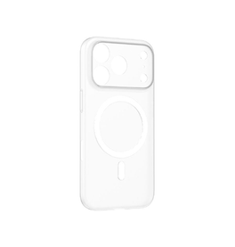 iPhone 17 Pro Max - Lite Magnetic Magsafe Cover - Klar/Hvid