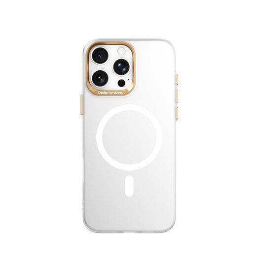 iPhone 16 Pro Max - ABEEL™ Frosted MagSafe Cover - Hvid