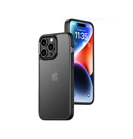 iPhone 16 Pro Max | iPhone 16 Pro Max - NovoShield™ Silikone Cover - Sort - DELUXECOVERS.DK