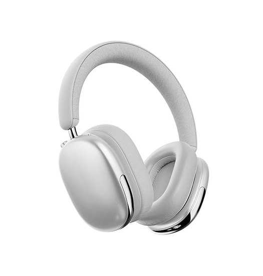 Over-Ear Trådløs Headset Bluetooth 5.4 M. Aktiv Støjreduktion  - Sølv