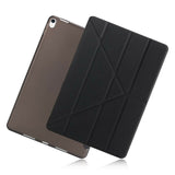 iPad Air 4/5 | iPad Air 4/5 (2020/2022) - Orgami Trifold Læder Cover M. Stander - Sort - DELUXECOVERS.DK