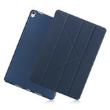 iPad Air 4/5 | iPad Air 4/5 (2020/2022) - Orgami Trifold Læder Cover M. Stander - Navy - DELUXECOVERS.DK