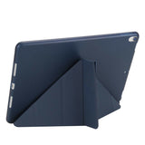 iPad Air 4/5 | iPad Air 4/5 (2020/2022) - Orgami Trifold Læder Cover M. Stander - Navy - DELUXECOVERS.DK