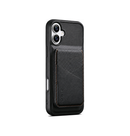 iPhone 17 | iPhone 17 - MagSafe Læder Cover M. RFID Aftagelig Kortholder - Sort - ESEBLE™ - DELUXECOVERS.DK