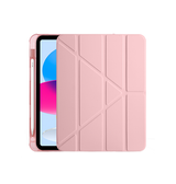 iPad 10.9" (2022) | iPad 11" (2025) / iPad 10.9" (2022) - LUX™ Multi-Fold Silikone Cover - Pink - DELUXECOVERS.DK
