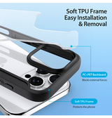 iPhone 16 Pro Max | iPhone 16 Pro Max - DUX DUCIS® 2-i-1 Cover M. MagSafe - Sort - DELUXECOVERS.DK