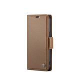 iPhone 15 Plus | iPhone 15 Plus - CaseMe™ Neo Læder Cover / Pung - Brun - DELUXECOVERS.DK